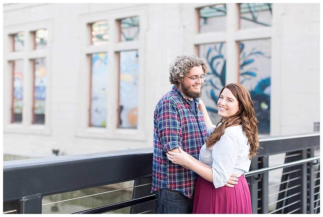 canal walk belle isle richmond engagement session