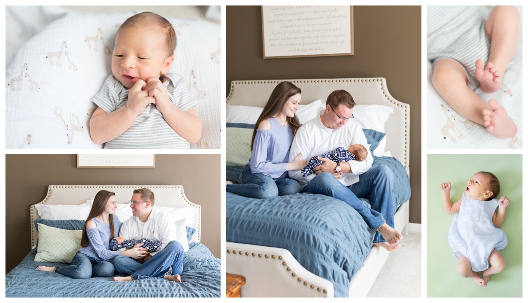 purcellville newborn family session