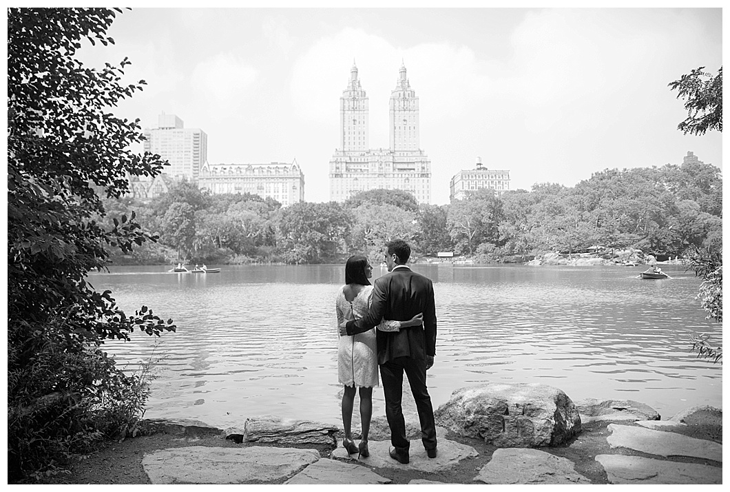 central park NYC engagement