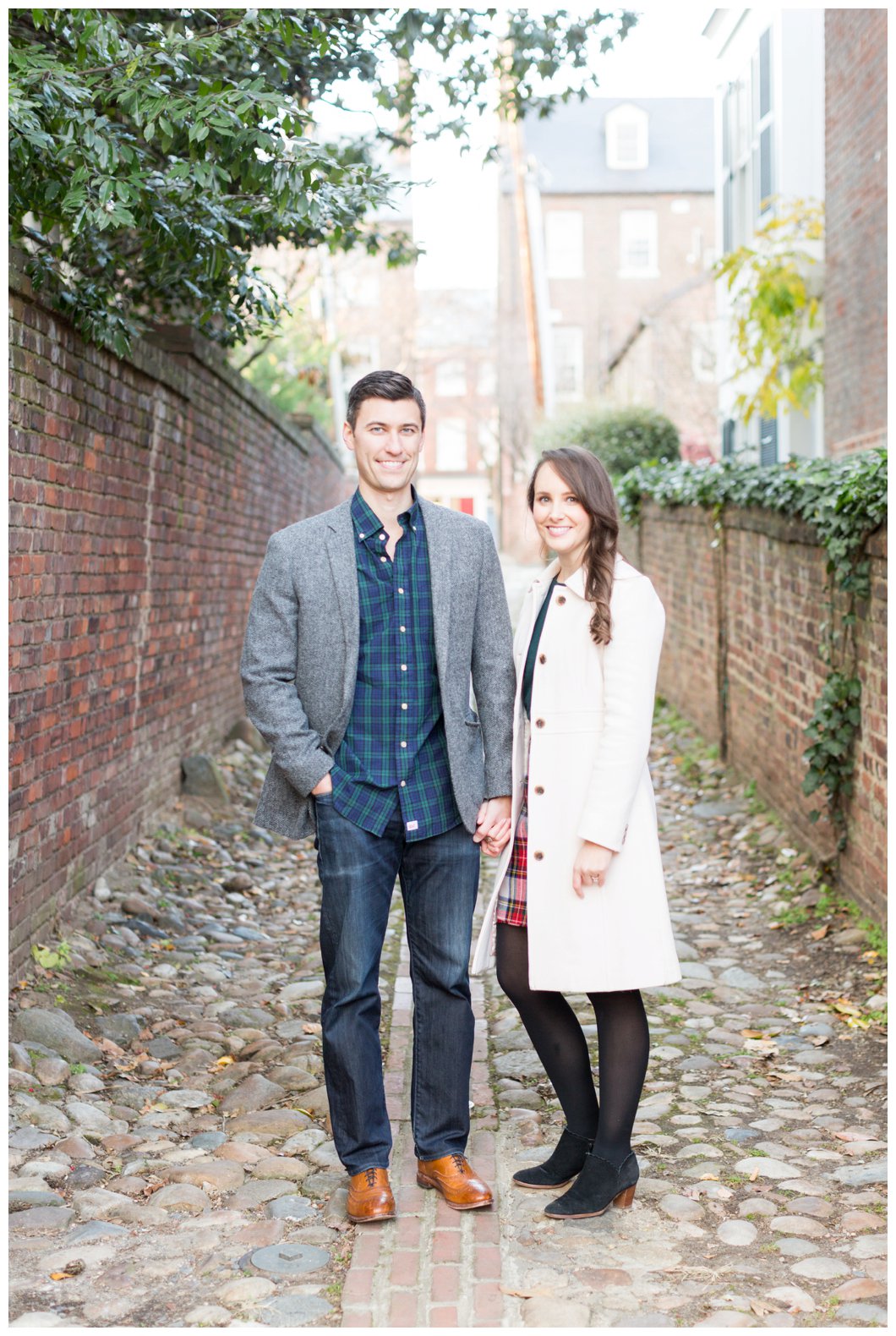 old town alexandria anniversary session