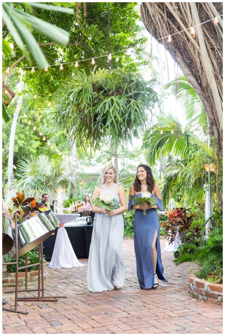KIM & HALEY AUDUBON HOUSE & TROPICAL GARDENS KEY WEST WEDDING Brett